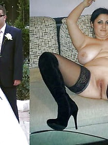 1-Brides Dressed-Undressed Compilation (Stockings,  Lingerie)