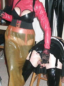 Latex Mistress And Sub