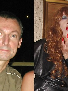 Sexy Tgirl Jolanta...  Before-After