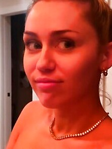 Miley Cyrus Topless