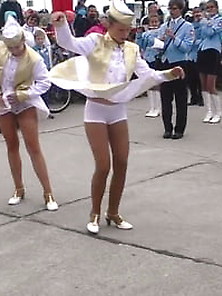 Upskirt Teen Majorettes 7