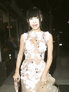 Bai Ling Seethrough Dress Feb 2018