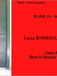 19Th Pornstar Category : Luna Rodriguez Montero