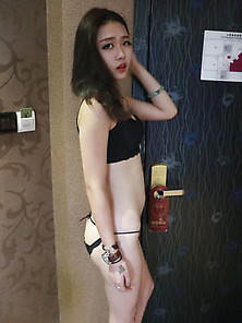 Cute Little Asian Posing