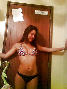 Hot Brunette Teen Girl