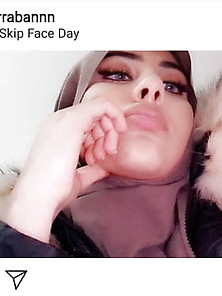 Hot Hijab Insta Slut